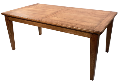 Table à allonges MARGOT - bois de chêne massif